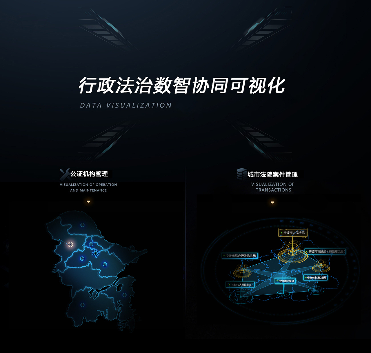 B端-行政数据可视化设计