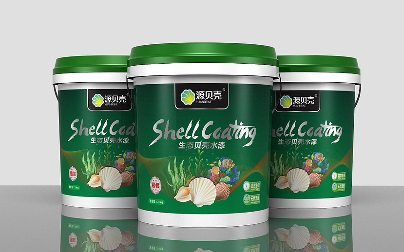 贝壳图案很有设计感，简约又不失格调