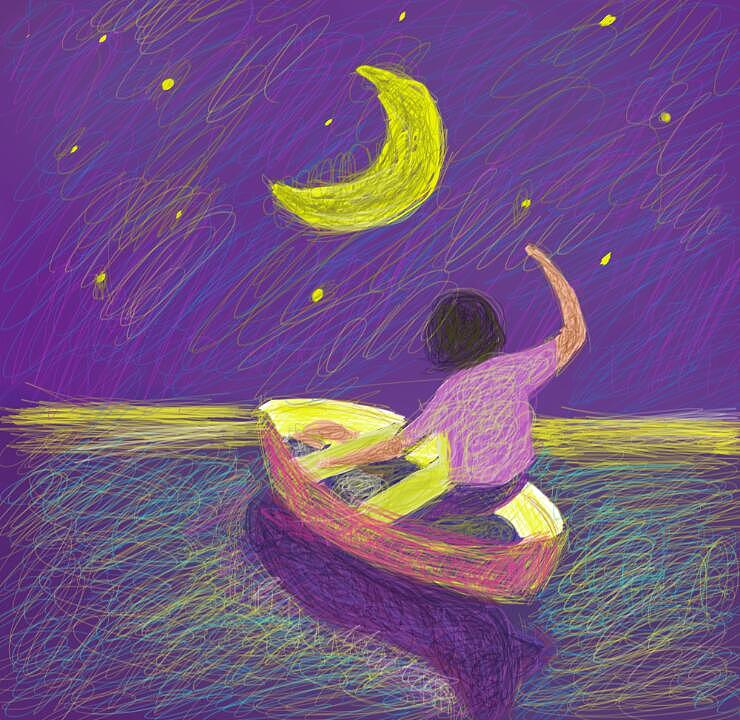 星途归（图ZMTMyMTY1OTc2） - 儿童插画 - 站酷设计师木三吟原创素材 - 站酷ZCOOL