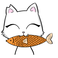 有只小白猫叫奶昔