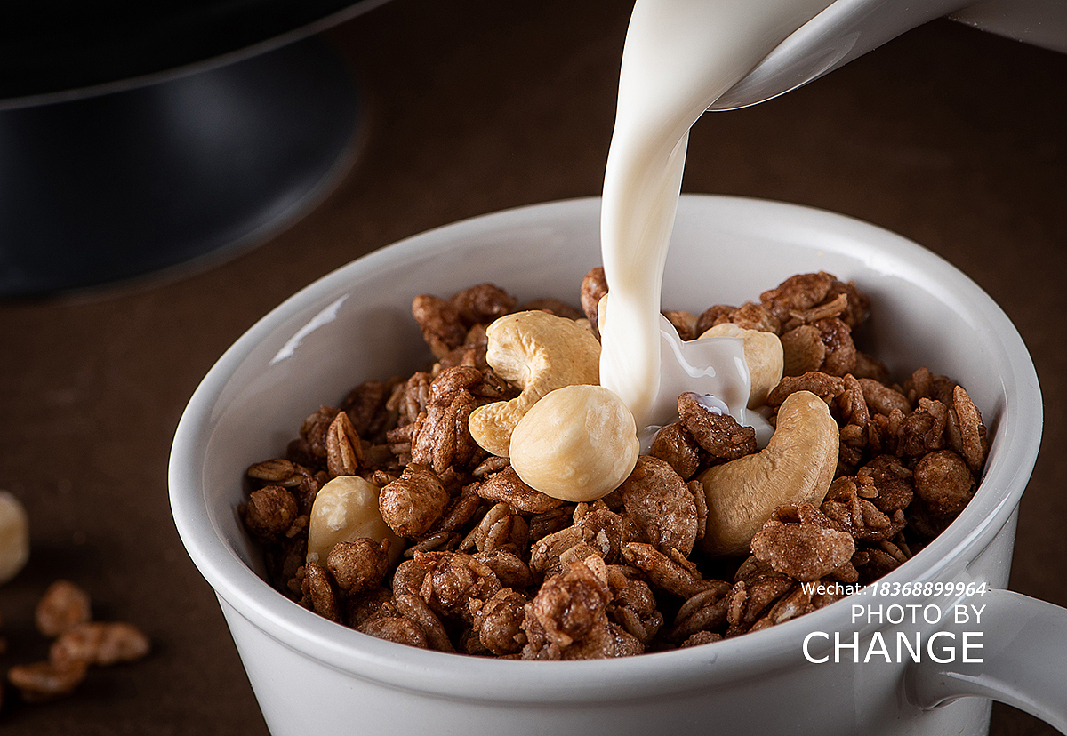 水果麦片 酸奶麦片 早餐