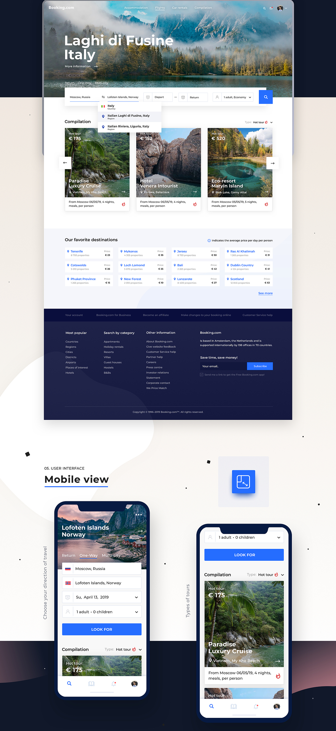 Booking.com — Redesign Concept
