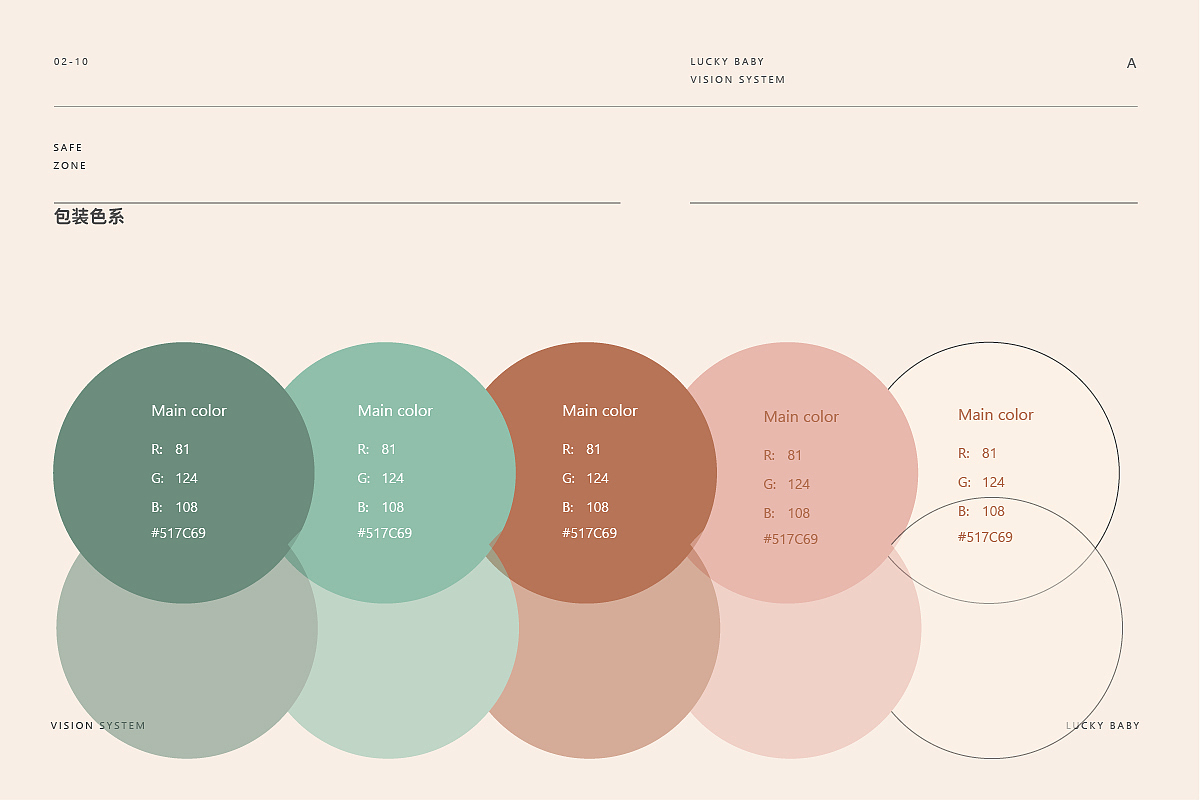 luckybaby品牌视觉策划