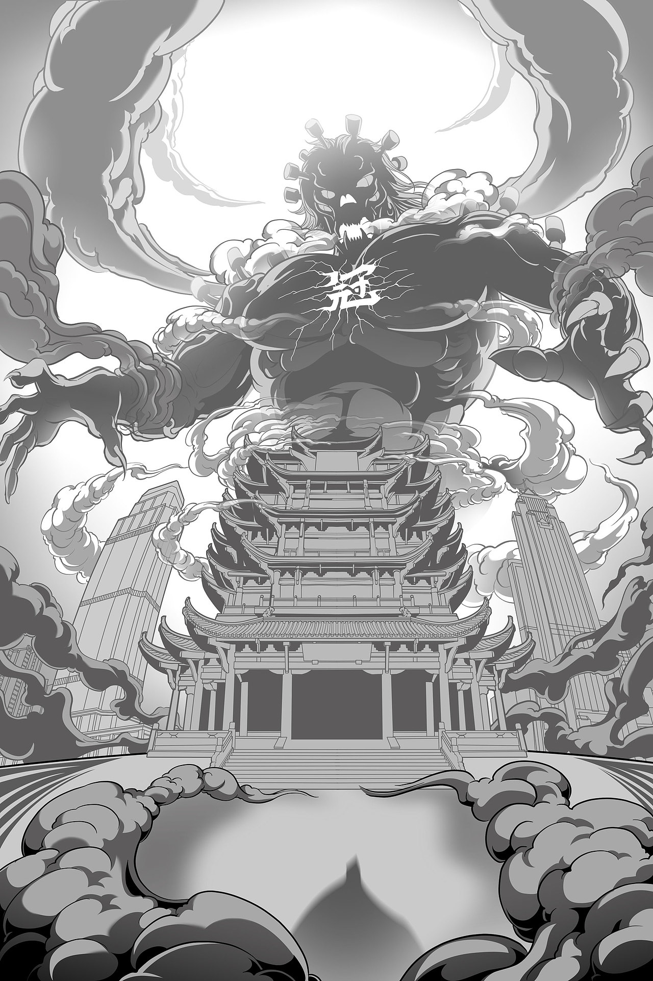 感谢我们自己的超级英雄（图ZMTk0Mjg2NzIw） - 创作习作 - 站酷设计师插画杨权原创素材 - 站酷ZCOOL