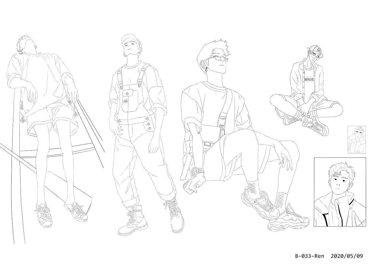 手绘练习 记录成长轨迹 继续加油 未来可期