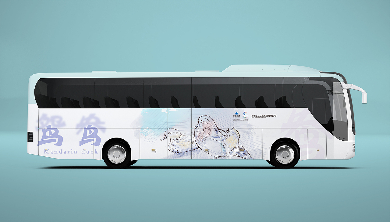 珍惜动物-手绘-插画-纪念卡