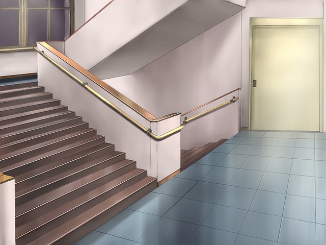 【场景 - 原画】楼道