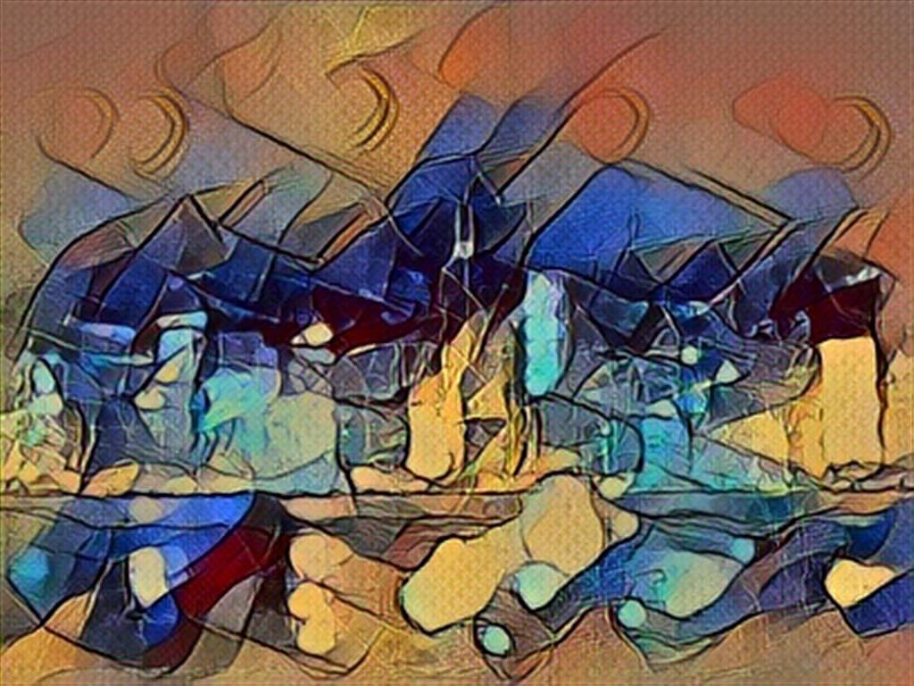 混合抽象风格（图ZMTc3MzI4OTQ4） - 绘画 - 站酷设计师horus2019原创素材 - 站酷ZCOOL