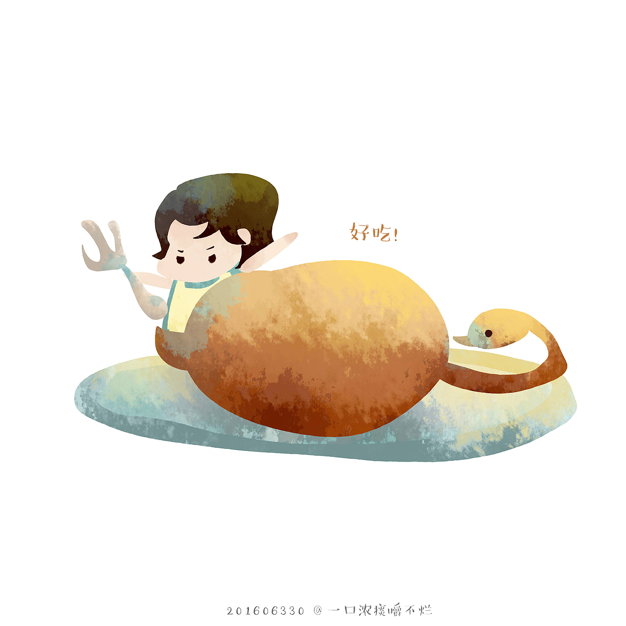 既然这样我翻点老本儿出来吧（图ZODc4MDMzNDA=） - 艺术插画 - 站酷设计师废柴女友原创素材 - 站酷ZCOOL