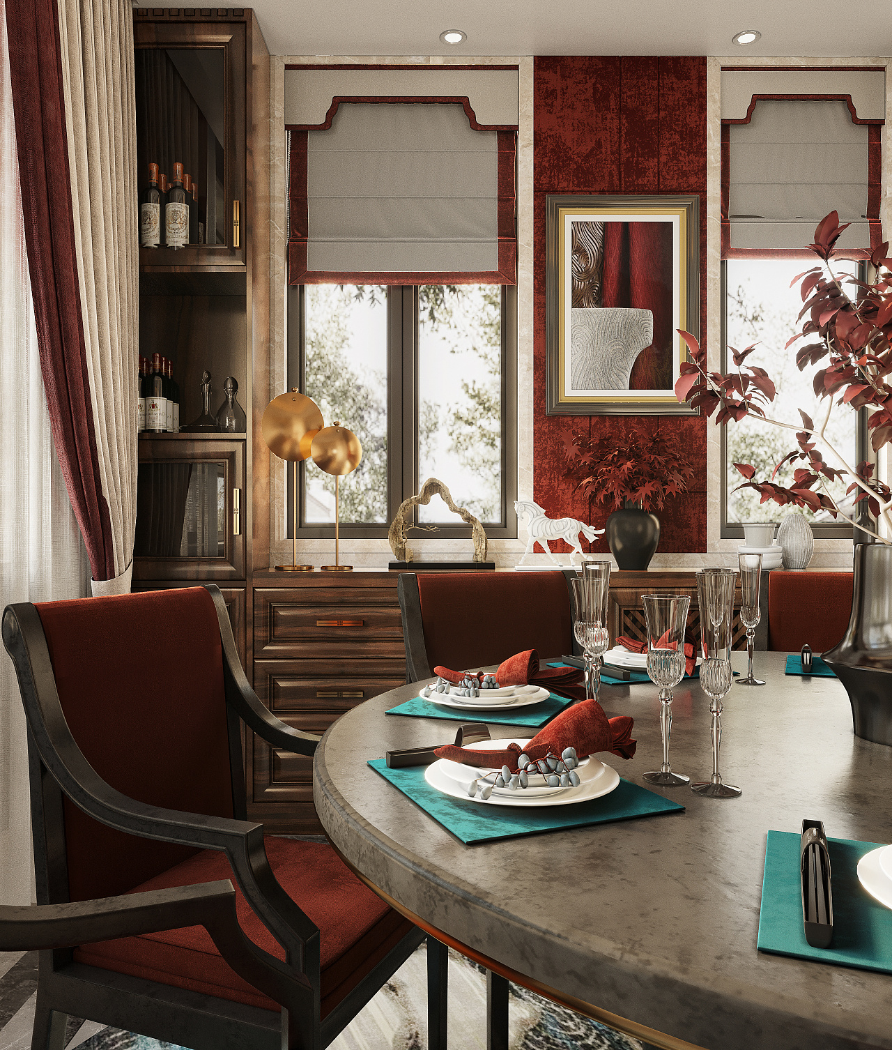 中式风|庄重典雅