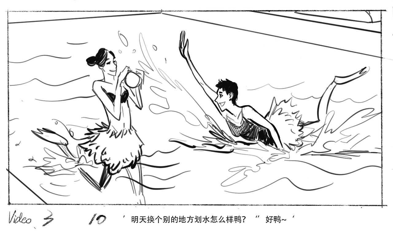 分镜——途家广告《去过140种夏天》（图ZMjAyNTU2OTYw） - 设定/分镜 - 站酷设计师ER小耳朵原创素材 - 站酷ZCOOL