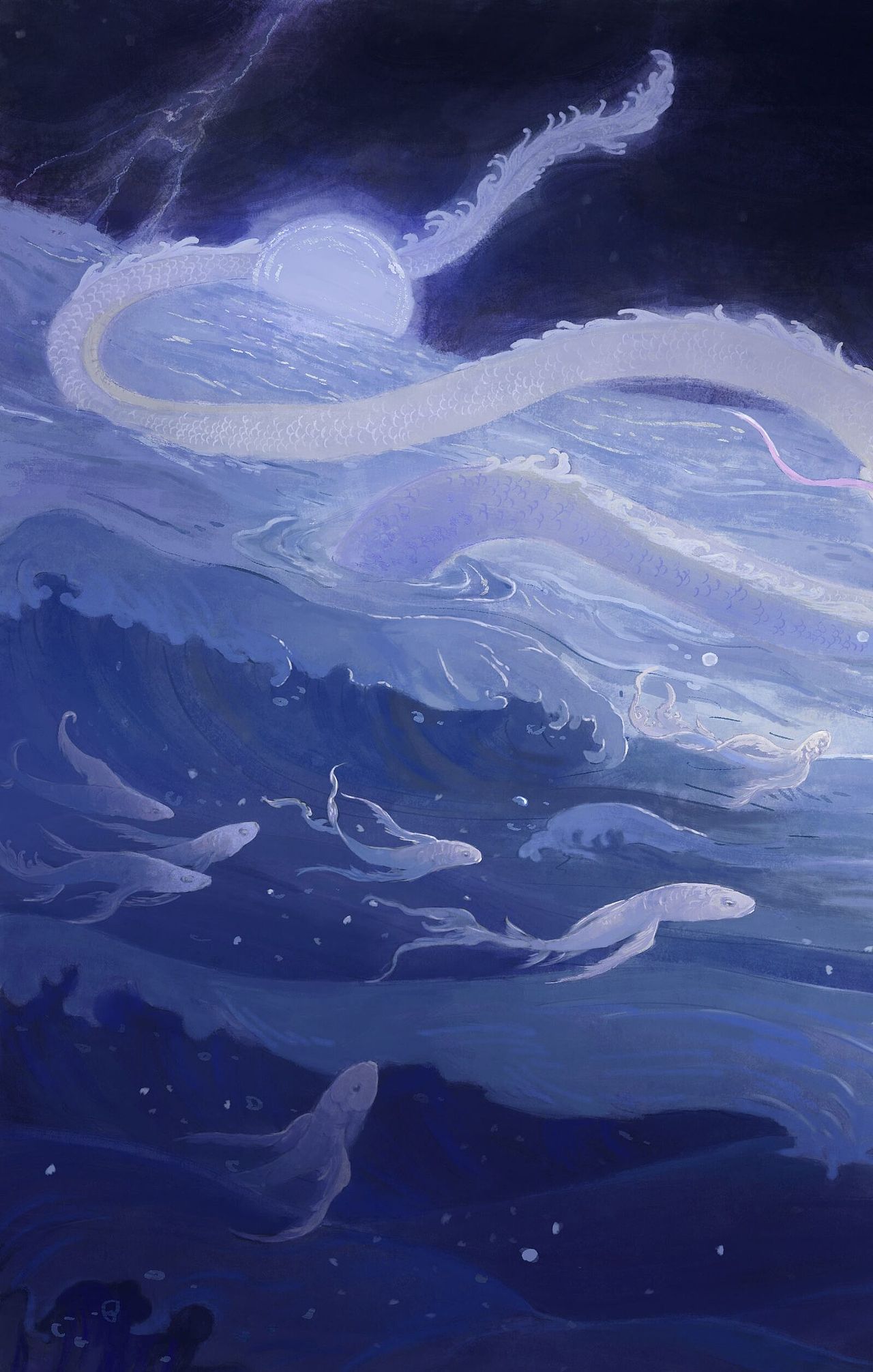 鱼龙舞（图ZMzE0NDI2NzAw） - 创作习作 - 站酷设计师金黄色的角落原创素材 - 站酷ZCOOL