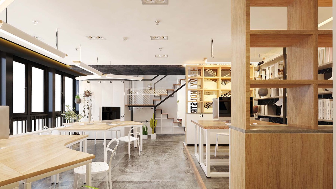 敏捷公寓办公室