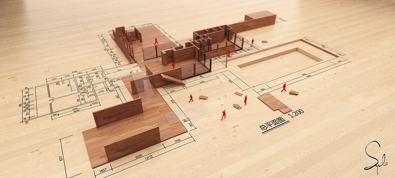 my new work：render or photograph？（图ZOTM5MjgxODA=） - 建筑/空间 - 站酷设计师W_sqolo原创素材 - 站酷ZCOOL