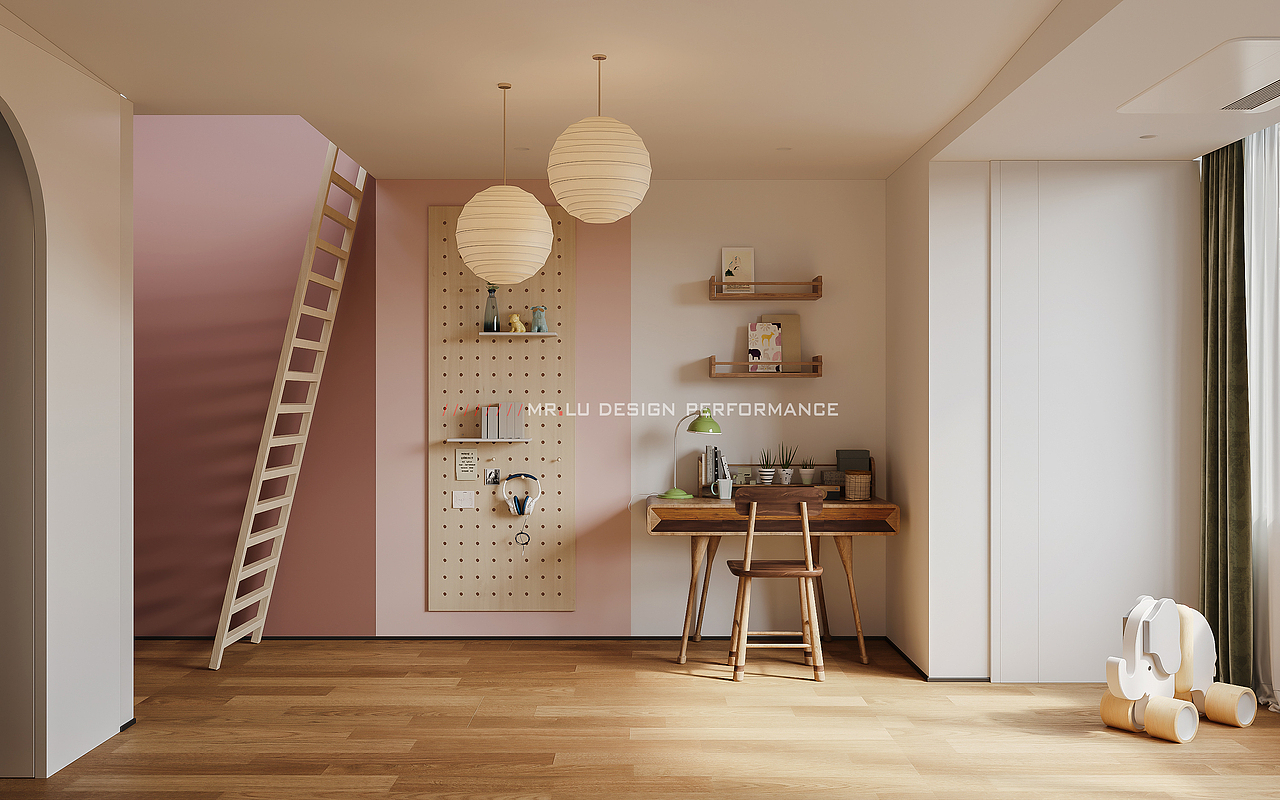 现代北欧风格效果图