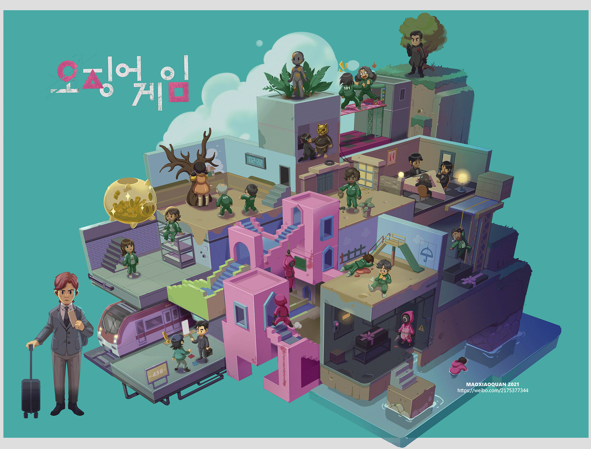 2021作品总结（图ZMjg0NjIyODEy） - 游戏原画 - 站酷设计师猫小犬原创素材 - 站酷ZCOOL