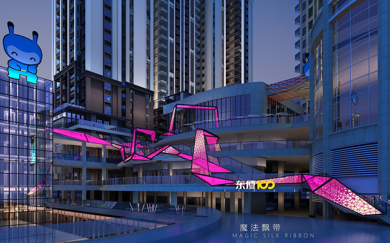 东厦100商业包装（图ZMjc5NDAwNDg0） - 其他三维 - 站酷设计师苏州商业美陈设计原创素材 - 站酷ZCOOL