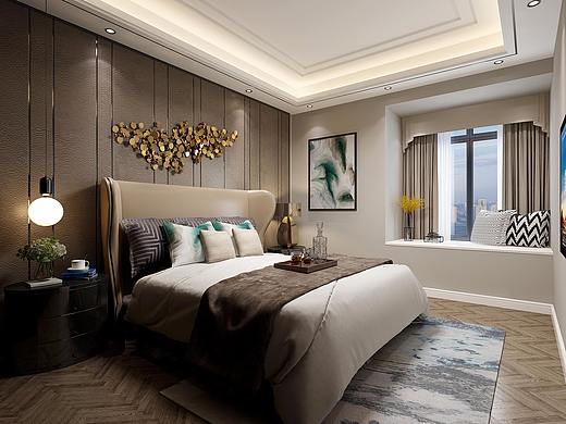 成都骑士府邸103.5平米现代简约装修，造价15万