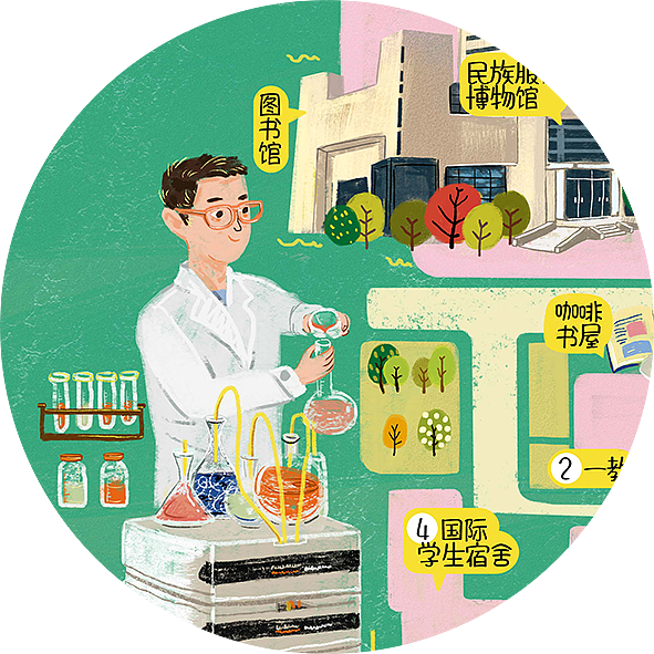北服手绘地图（图ZODUzODE1MDQ=） - 商业插画 - 站酷设计师Bamboo龍竹子原创素材 - 站酷ZCOOL