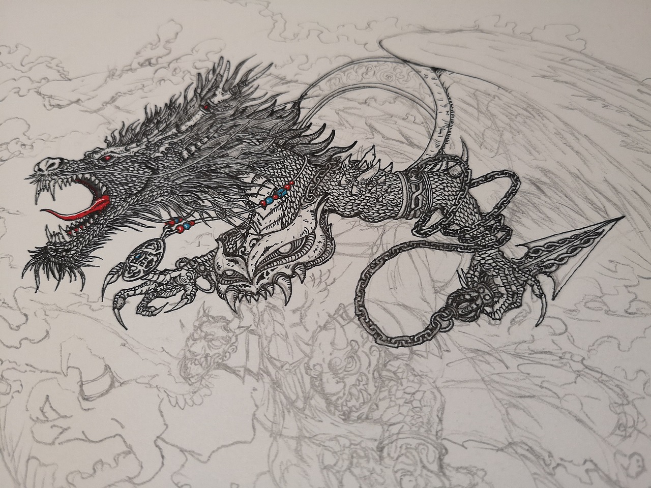 2018.06.24毣柞山海之招摇山-山神（图ZMTE5MTUzMjc2） - 创作习作 - 站酷设计师毣余原创素材 - 站酷ZCOOL