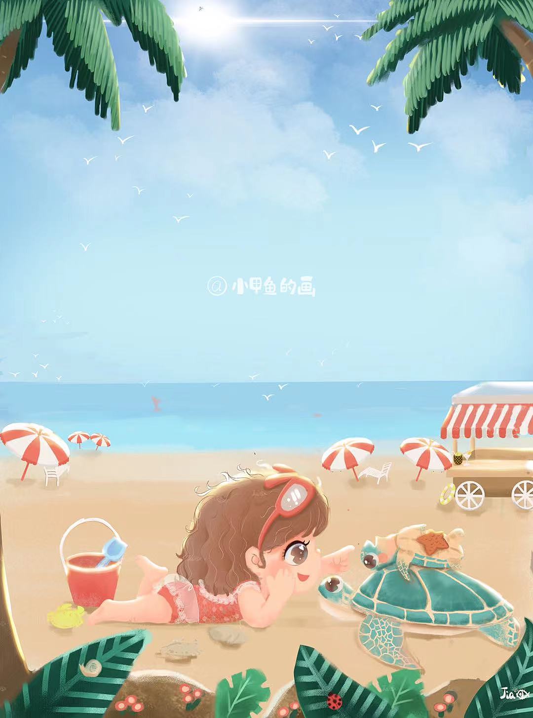 2021桐門打卡訓(xùn)練營(yíng)小結(jié)（圖ZMjk1MzUyNTU2） - 商業(yè)插畫 - 站酷設(shè)計(jì)師小甲魚(yú)插畫原創(chuàng)素材 - 站酷ZCOOL