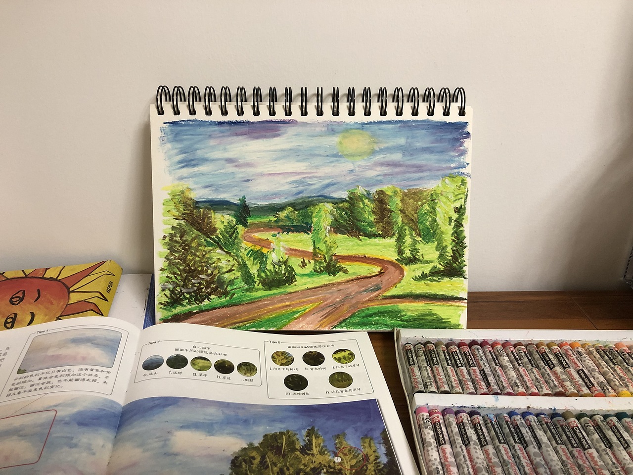 油画棒|路正先作品临摹