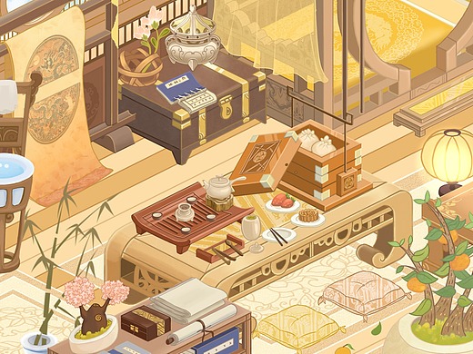 古风卧室——小肉羊的奇幻世界