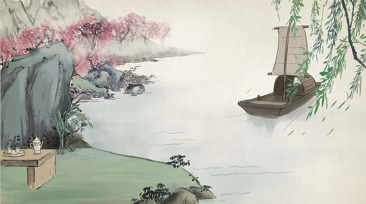 水墨黄鹤楼（图ZMTg1MDkyNDY0） - 艺术插画 - 站酷设计师皖玉原创素材 - 站酷ZCOOL