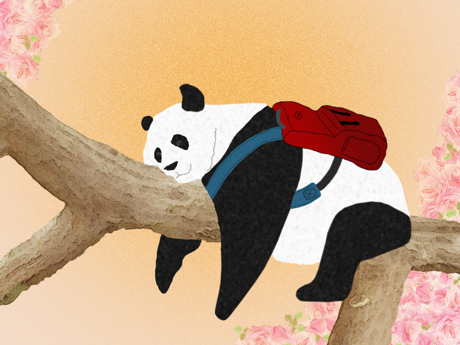 卡通手绘可爱熊猫头像表情设计设计图__动漫人物_动漫动画_设计图库_昵图网nipic.com