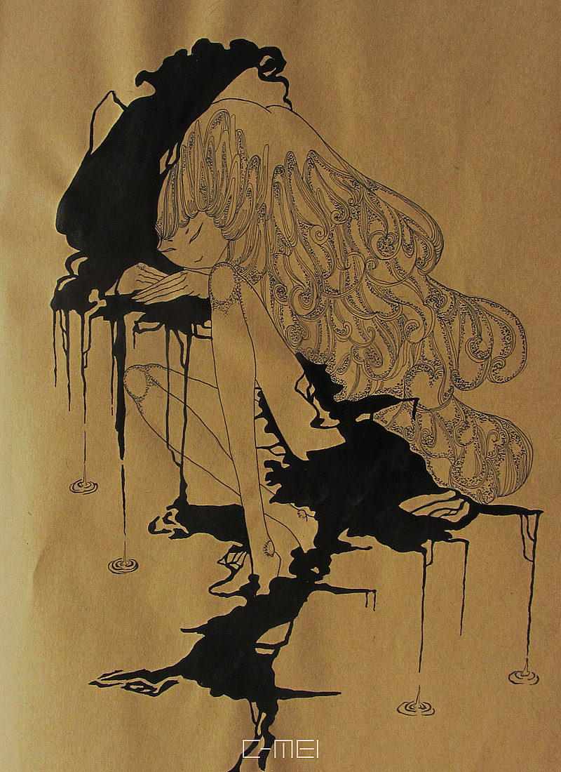 大梅的绘画日记整理（图ZMTEwOTIzMTMy） - 艺术插画 - 站酷设计师仔釹原创素材 - 站酷ZCOOL