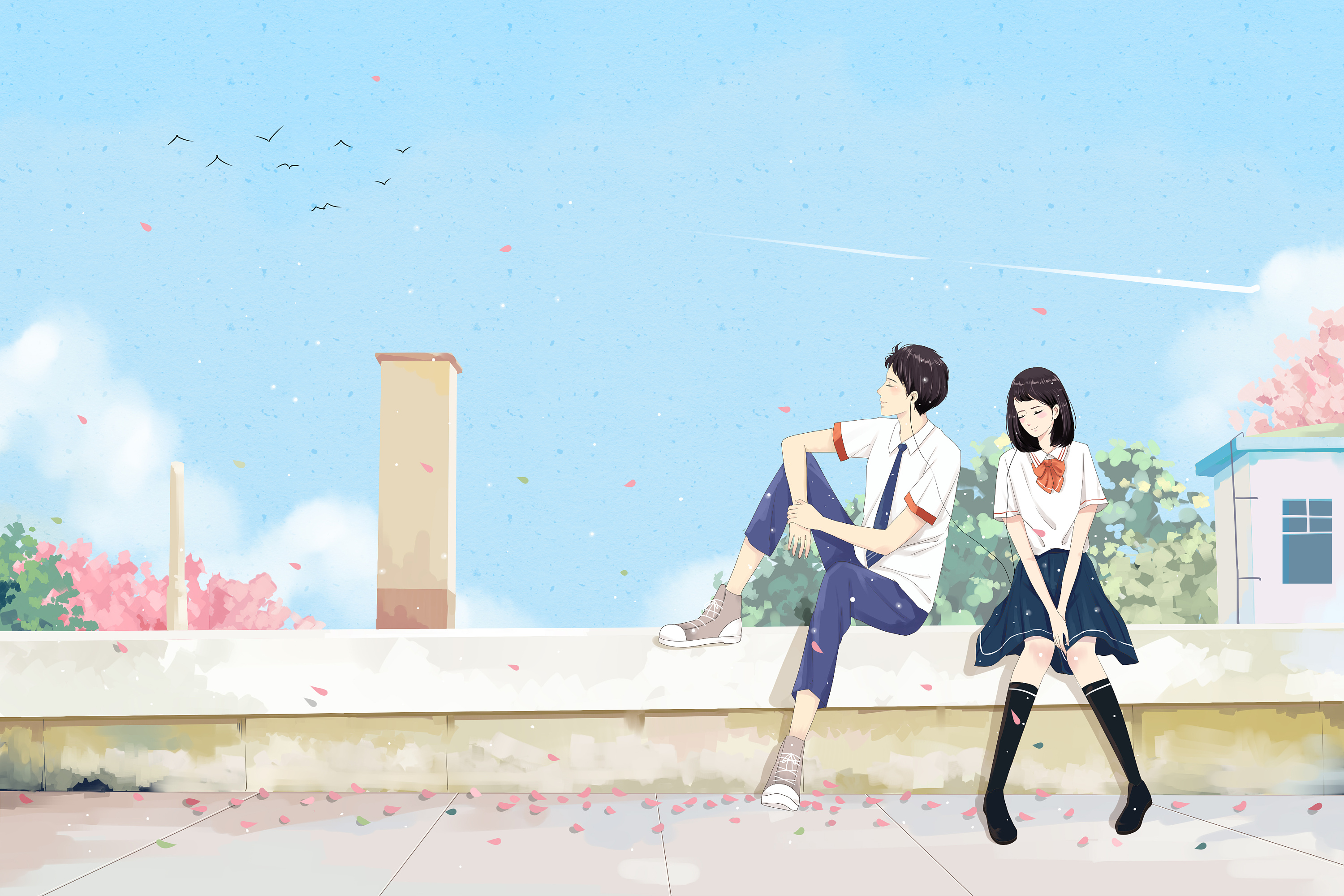 那些青涩的时光里,除了等待,就是你