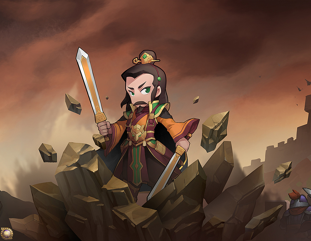 【全民主公2】游戏片头美术素材