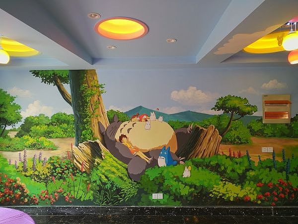 沈阳墙绘彩绘壁画手绘墙画墙体彩绘