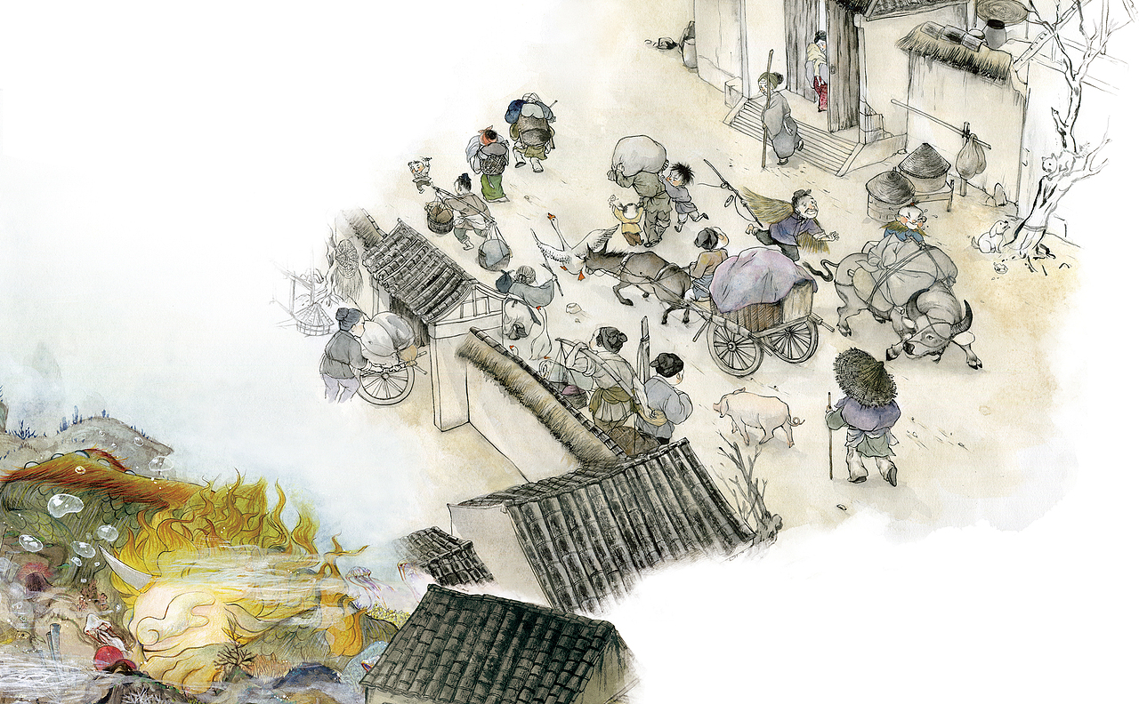 贴几张 2021 年我的插画