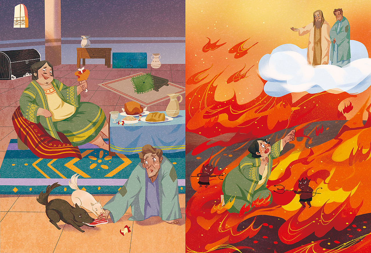 圣經(jīng)（圖ZMTkzODI5Mzgw） - 商業(yè)插畫 - 站酷設(shè)計(jì)師BRIICH原創(chuàng)素材 - 站酷ZCOOL