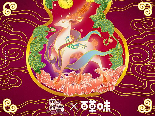 百草味多宝盒插画