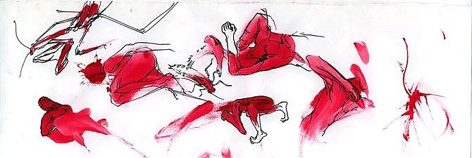 早几年的无意识涂鸦（图ZNTQ4NTM4MzY=） - 绘画 - 站酷设计师leaushown原创素材 - 站酷ZCOOL