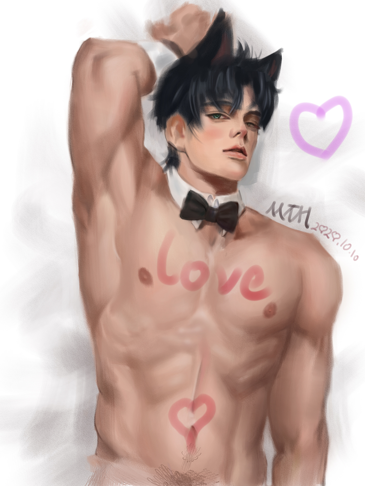 猫男厚涂（图ZMjI4MTQ4MzEy） - 游戏原画 - 站酷设计师MTHHH原创素材 - 站酷ZCOOL