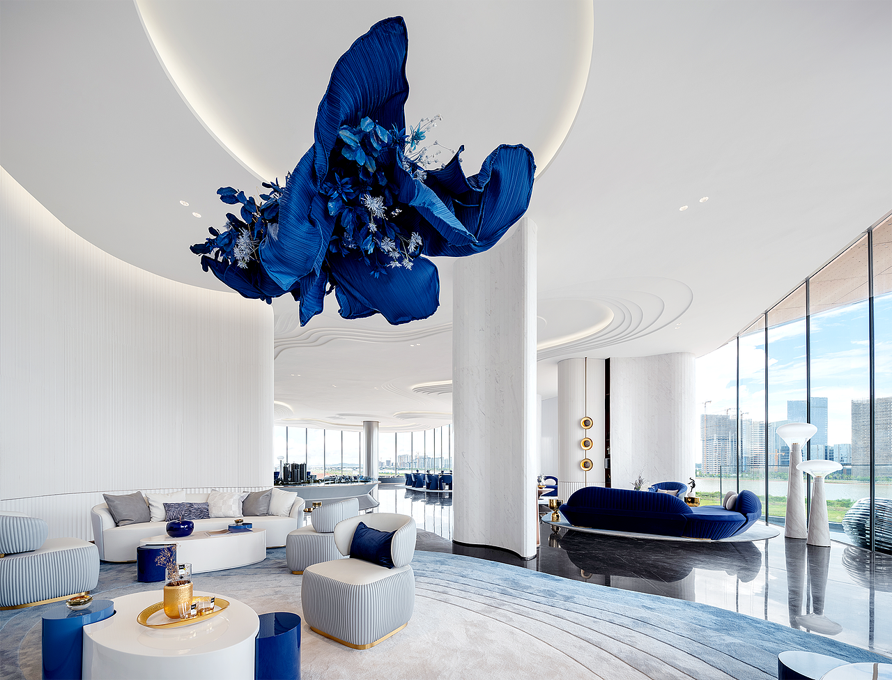 10° 丨 旭辉曜玥湾海上会客厅（营销中心）（图ZMjcxNTMzMDcy） - 商业空间设计 - 站酷设计师10DegreesDesign原创素材 - 站酷ZCOOL