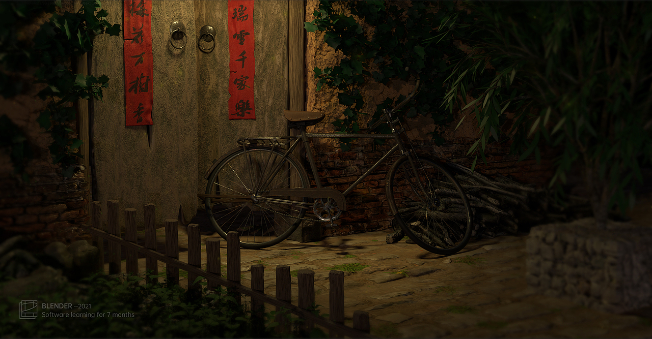 Blender-三维场景建模（图ZMjgzNzIyNTE2） - 场景 - 站酷设计师蒸不熟的馒头原创素材 - 站酷ZCOOL