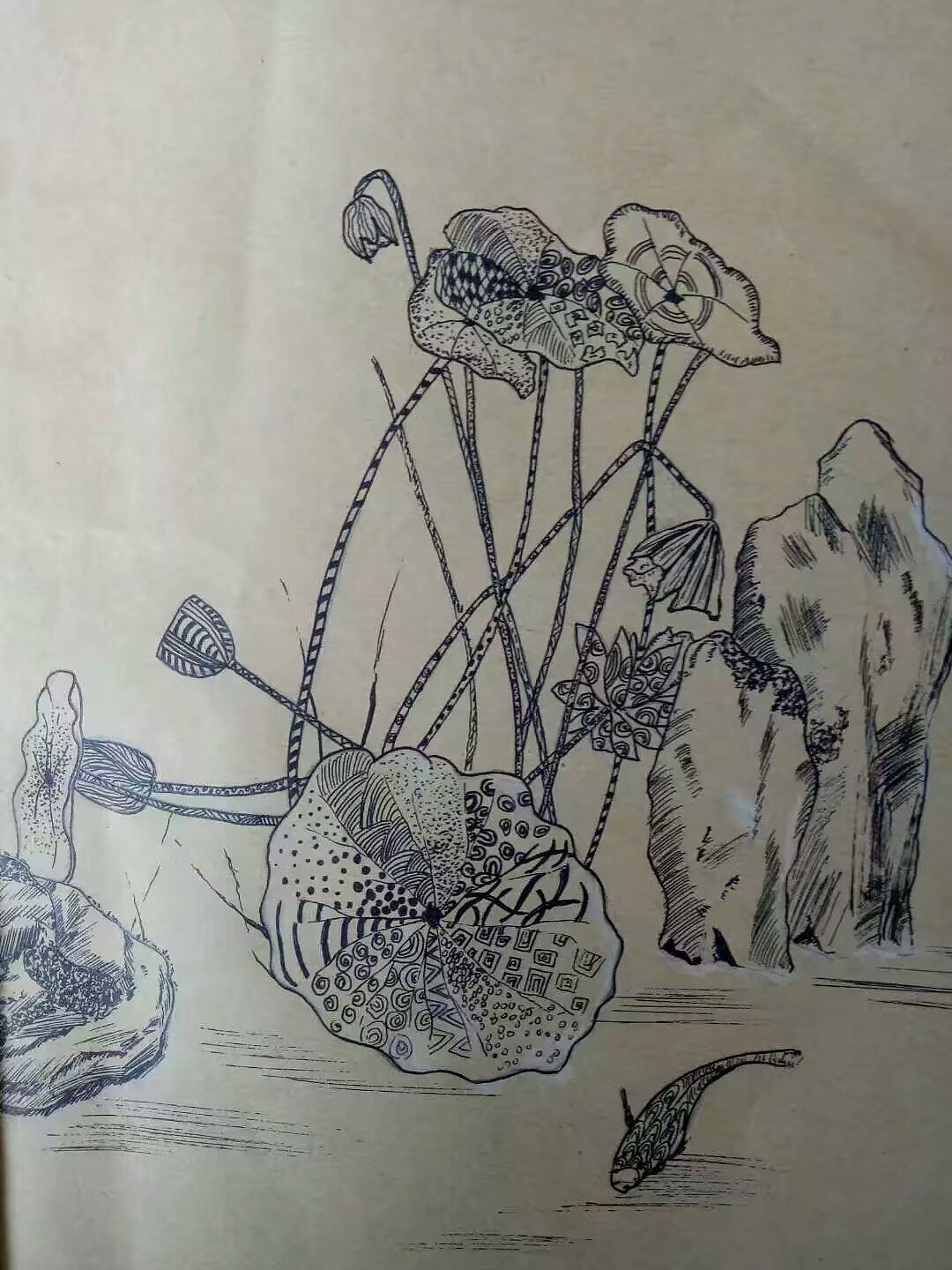 黑白装饰画 写生（图ZMTMxNDMxNzg0） - 绘画 - 站酷设计师阿门溜了原创素材 - 站酷ZCOOL