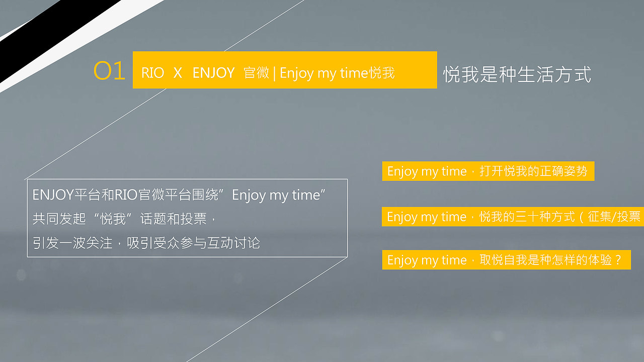 RIO创意营销策划案