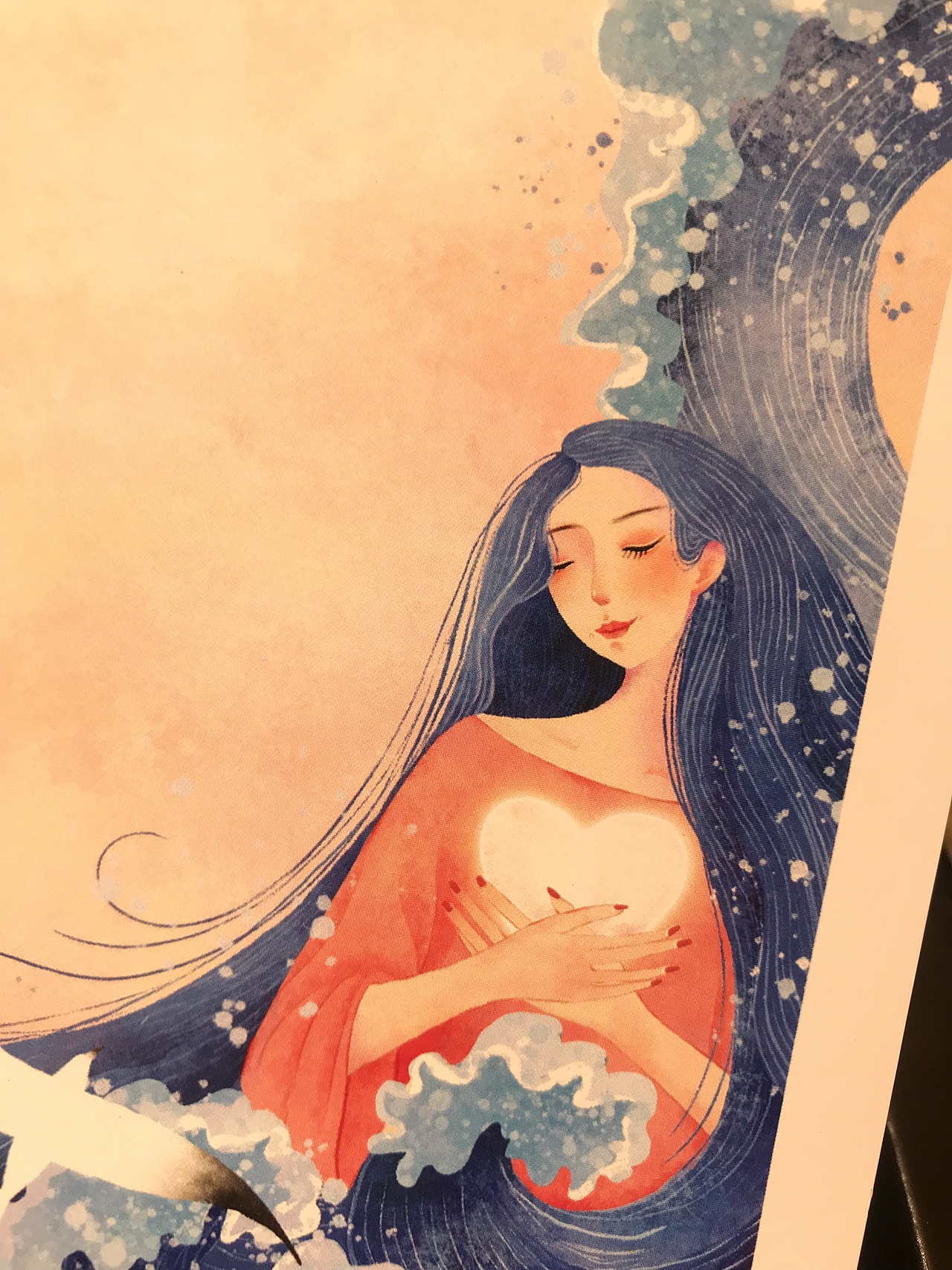 《母亲的爱》期刊卷首语插图