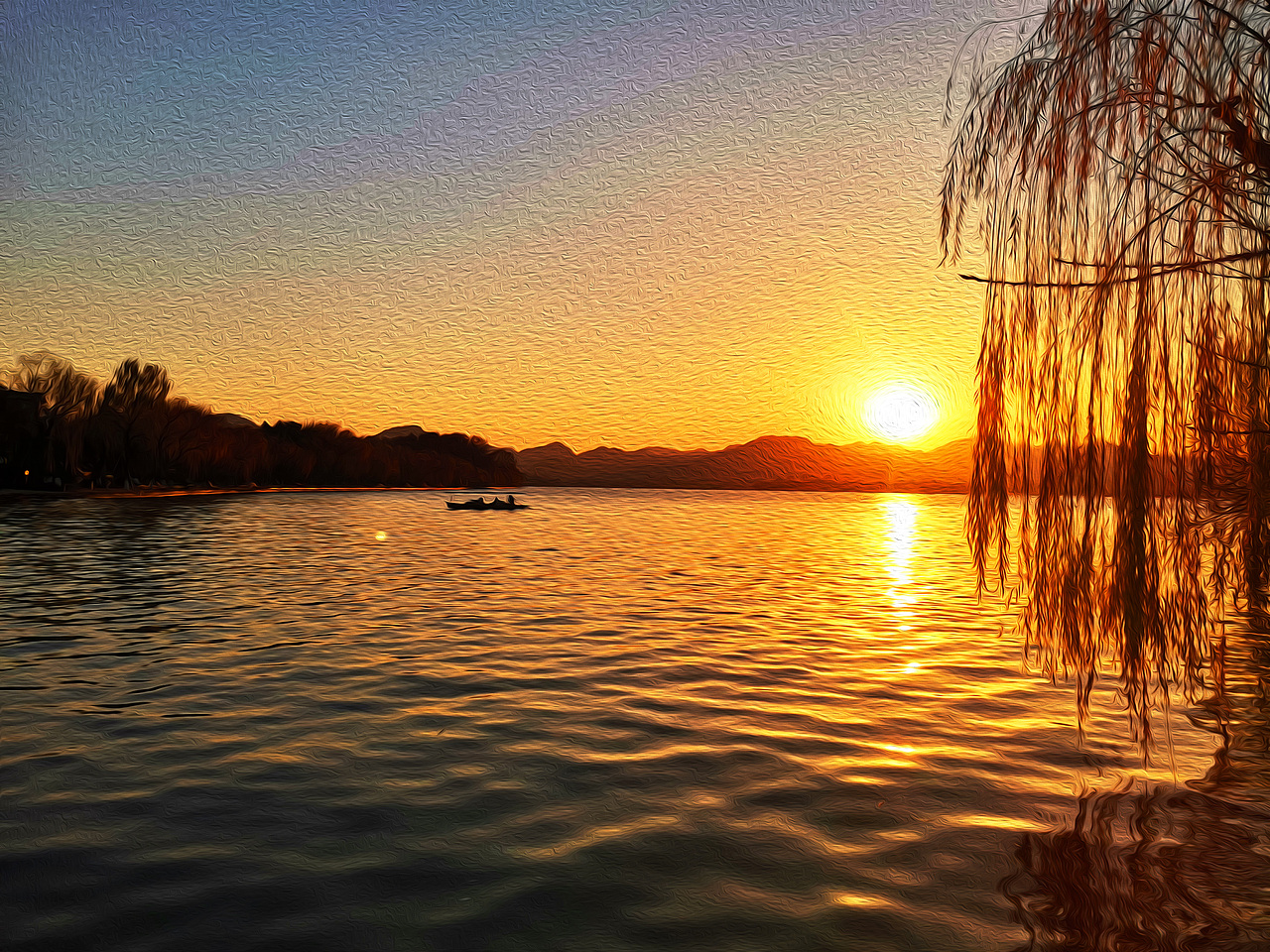 落日|摄影|风光摄影|小东北呀_原创作品-站酷zcool