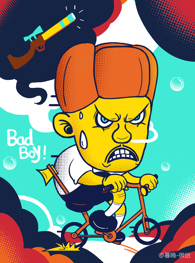 光头强同人插画