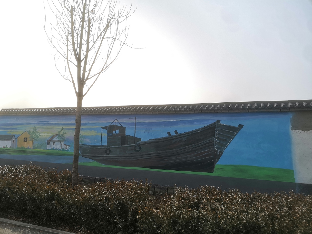 日照文化墙壁画，手绘墙，幼儿园彩绘，墙体彩绘，景观（图ZMjQ0MjUyNjQw） - 商业插画 - 站酷设计师聚精绘神壁画原创素材 - 站酷ZCOOL