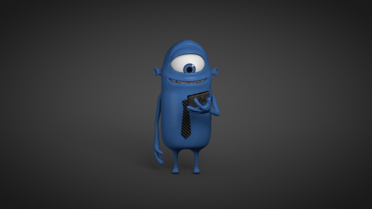 3d 卡通角色|三维|人物/生物|疯猫阿迪_原创作品-站酷zcool