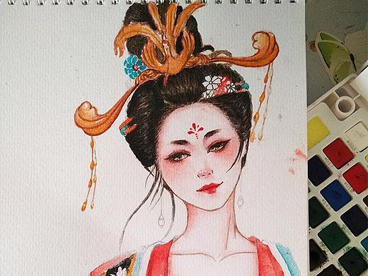 初学水彩的一些画