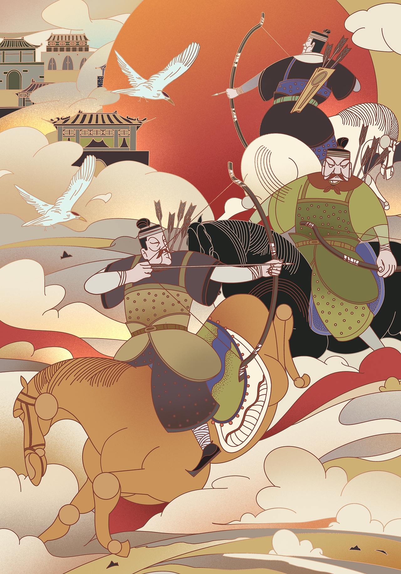 成语故事插画设计