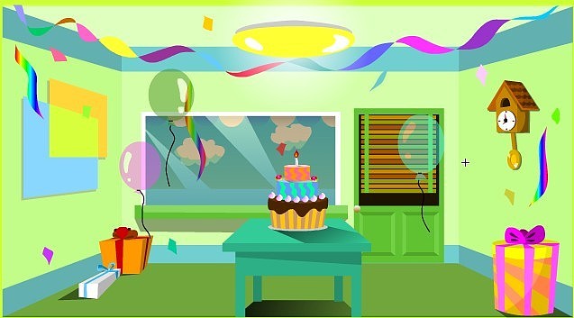 flash卡通室内设计